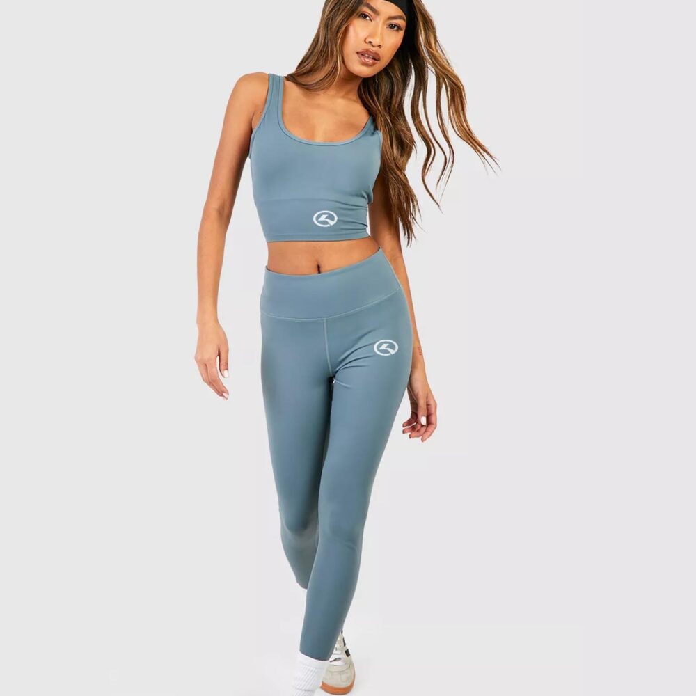 Studio Supersoft Peached Sculpt Padded Yoga suit