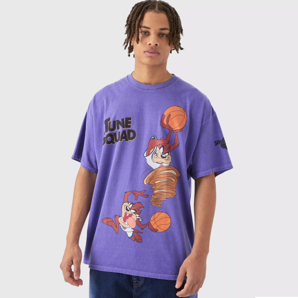 Loose Fit Looney Tunes Taz License T-Shirt