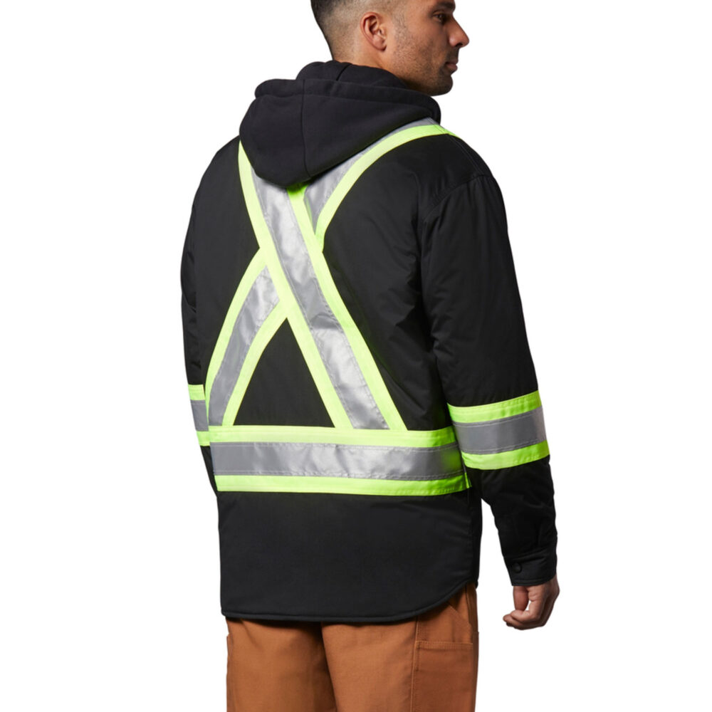 WorkPro Series Men’s Class Hooded Quilted Jacke