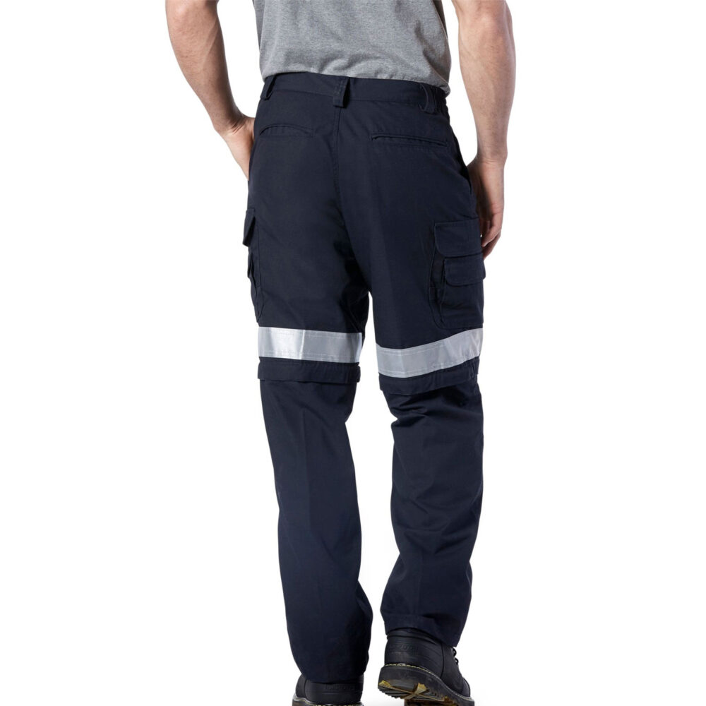 Coolworks Cotton Work Pants with Reflective Tape – Navy