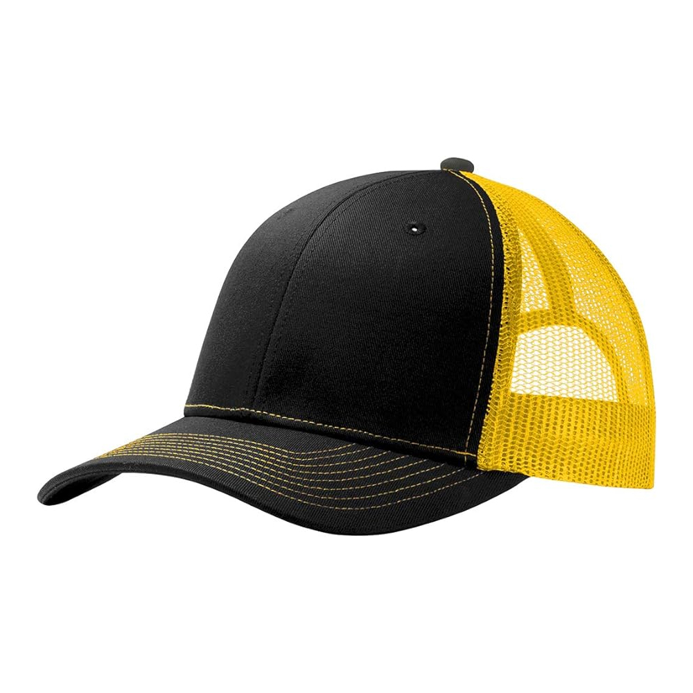 Customized Trucker Hats (Yellow – Black)