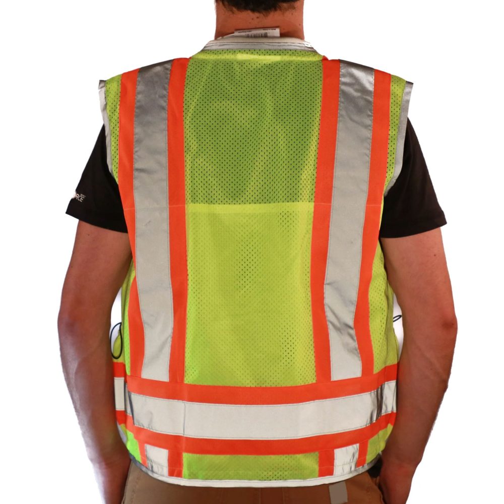 Class 2 Two Tone Surveyor Vest - Image 2