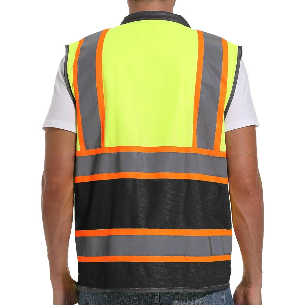 Reflective Safety Vest for Men - Image 2