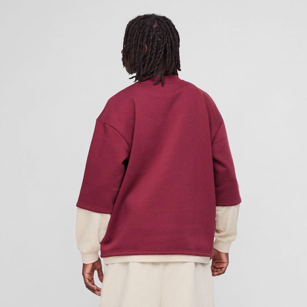 Tall Oversized Boxy Scuba Sweatshirt
