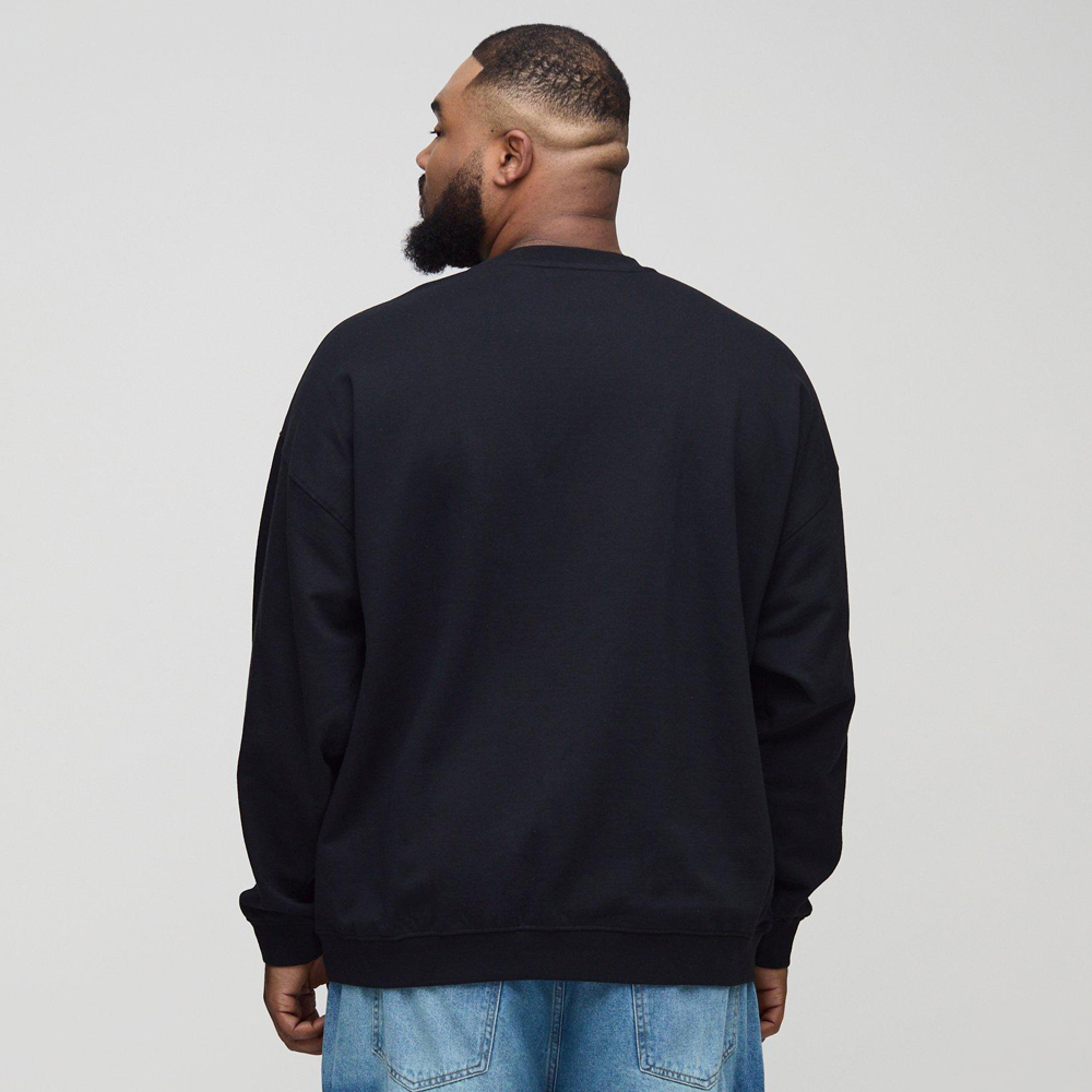 Tall Oversized Boxy Scuba Sweatshirt