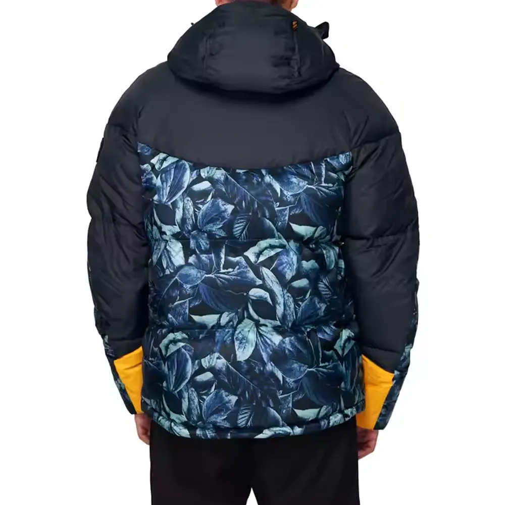 Hooded Sports Puffer Jacket