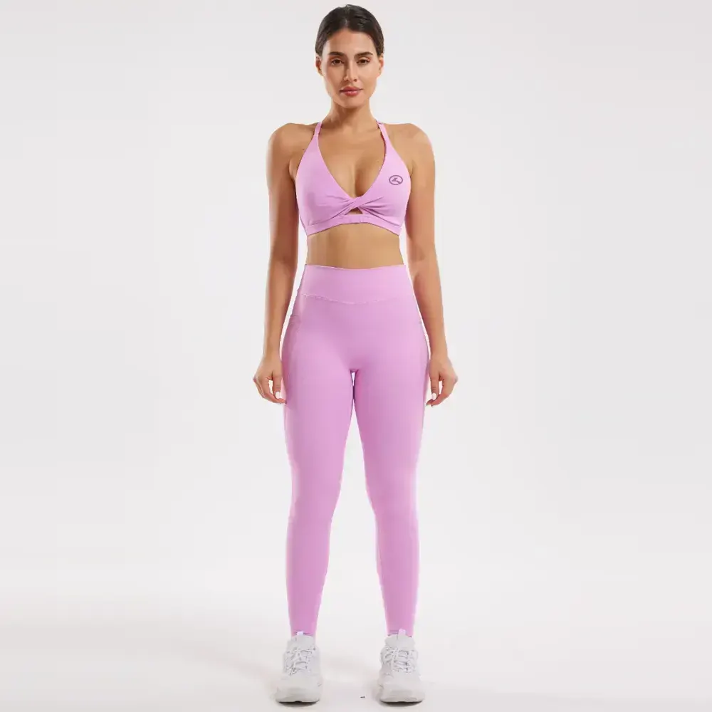 Studio Supersoft Peached Sculpt Padded Yoga suit